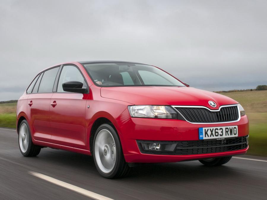  Skoda Rapid Spaceback 2013 года  (UK) (фото 5 из 26)
